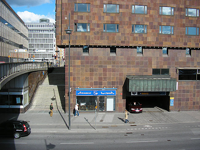 Snäckan 7, hus 1, foto från väster, från Vasagatan