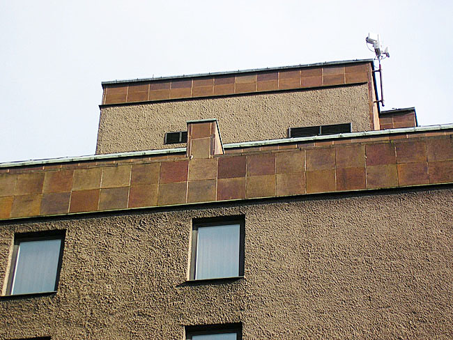 Snäckan 7, hus 1, foto från norr, från Herkulesgatan
