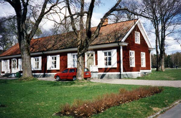 Tingshuset i Malmköping (Lagmannen 1) Frontfasad.