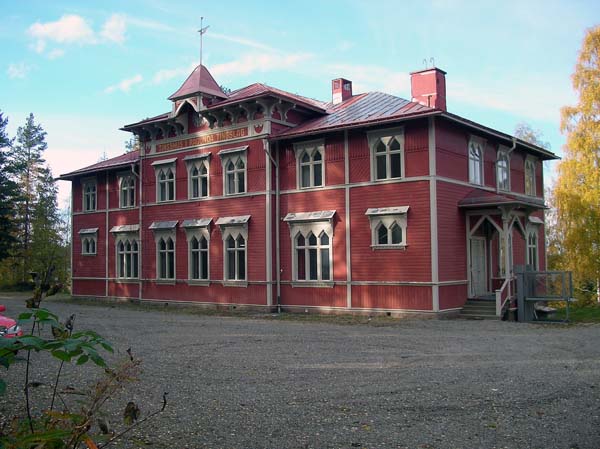 Tingshuset, Ragunda (Näset 2:37). Södra fasaden. 