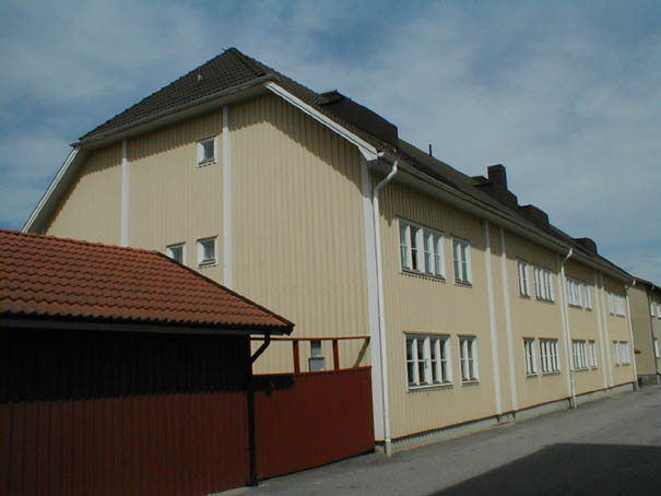 Kolaren 9 husnr 2, bilden är tagen från Trädgårdsgatan.