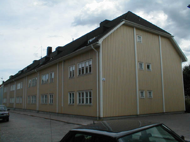 Kolaren 9 husnr 1, bilden är tagen från Storgatan.