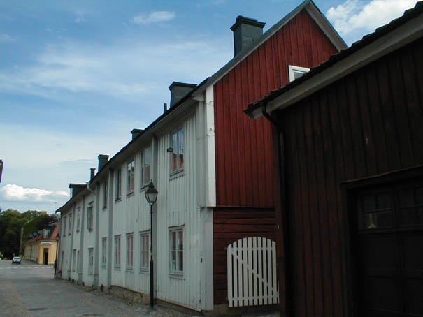 Oxenstjerna 6 husnr 1 A, bilden är tagen från Västralånggatan.