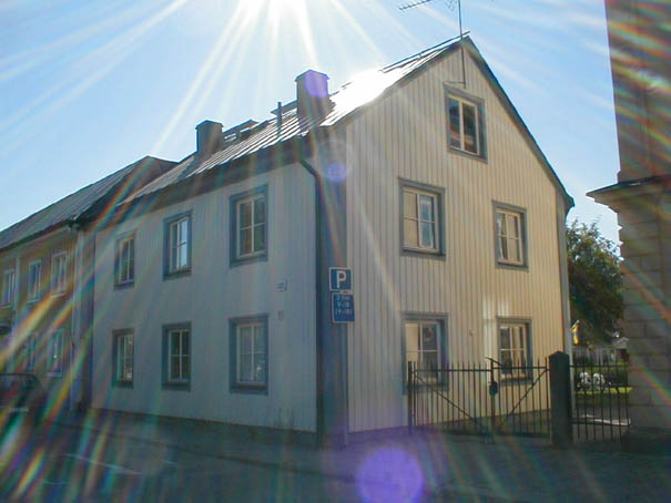 Jakob Petré 14 husnr 2, bilden är tagen från Nygatan.