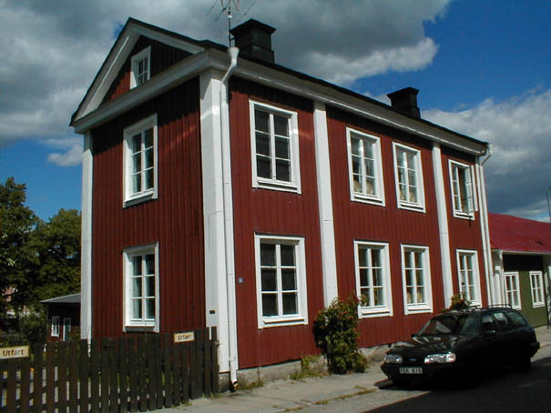 Soopiska gården 1 husnr 1 A, bilden är tagen från Storgatan.
