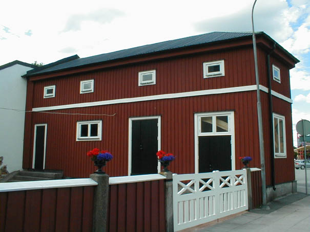 Svärdfejaren 8 husnr 9001, bilden är tagen från Margarinsgatan.