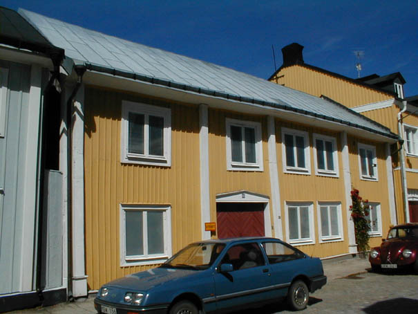 Åldermannen 5 husnr 1, bilden är tagen på fasaden mot Storgatan.