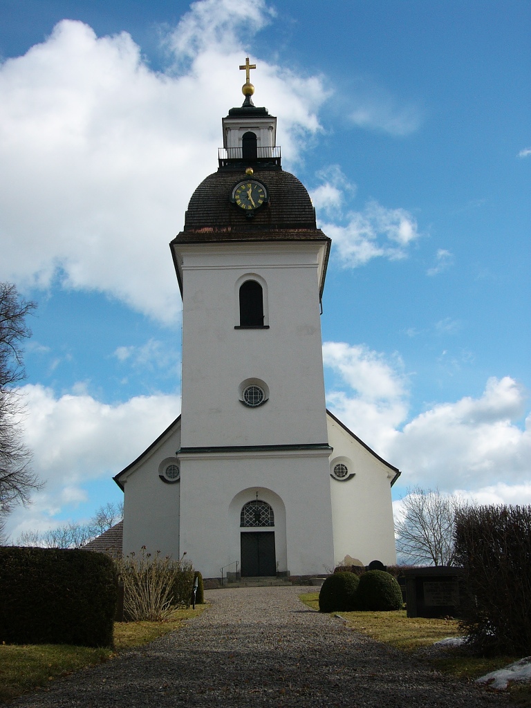 Tjärstad kyrka från väster II.