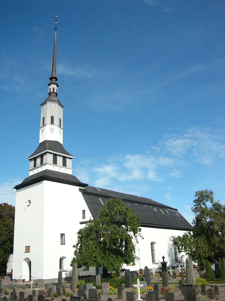Horns kyrka från sydväst
