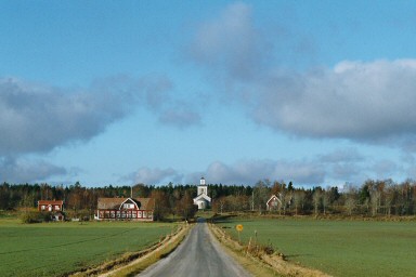 Miljön öster om Trästena kyrka. Neg.nr 04-259-10.jpg