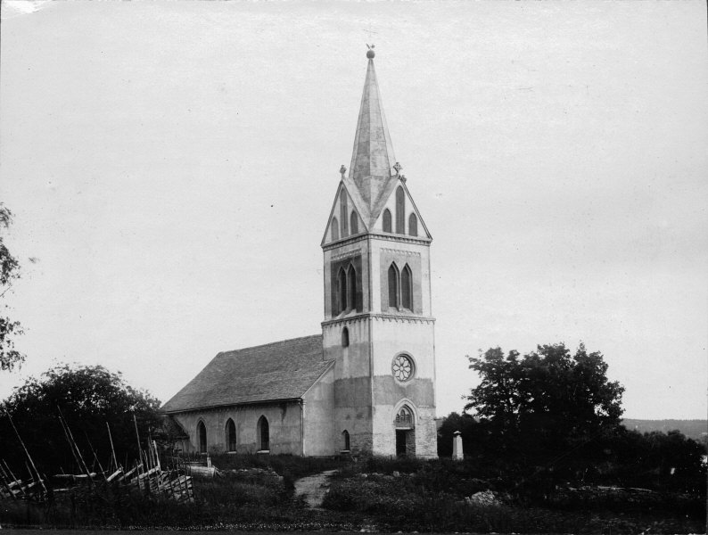 Ärtemarks kyrka från nordväst