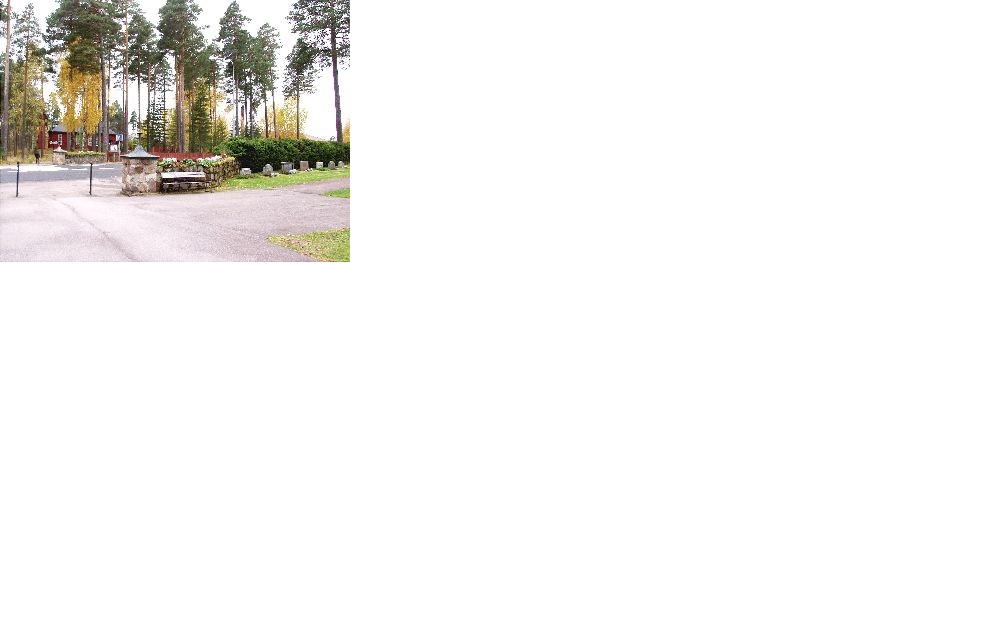 Vansbro Kyrka med kyrkogård