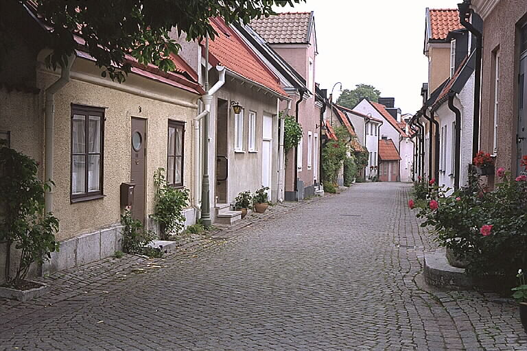 Klinten i Visby. Trappgatan.