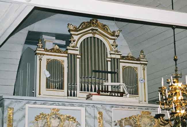 Orgelfasad från 1880-talet.