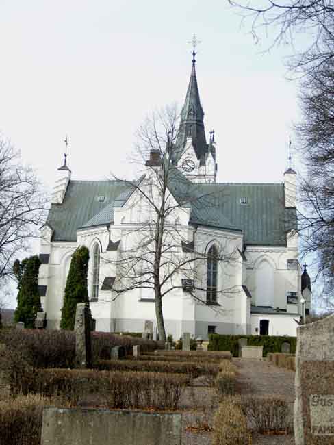 Sunne kyrka, exteriören från öster.