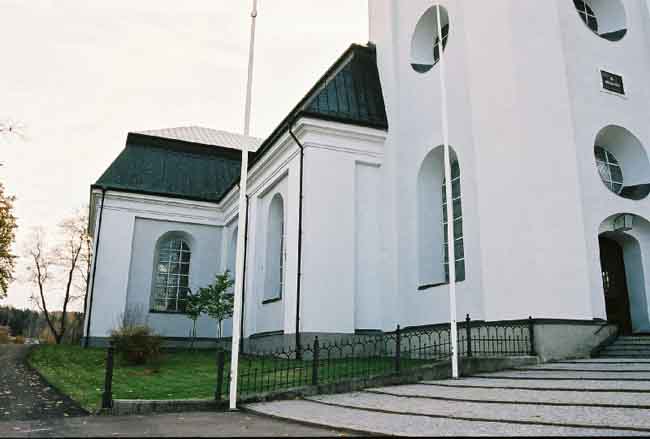 Filipstads kyrka från nv.