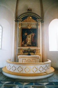 Sunnersbergs kyrka, koret. Neg.nr 03/122:03