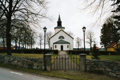 Trässbergs kyrkogård, grind från öster. Neg.nr 03/172:11:jpg