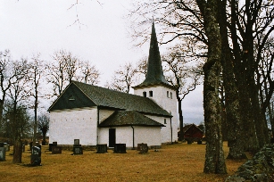 Norra Kedums kyrka. Neg.nr 03/141:20