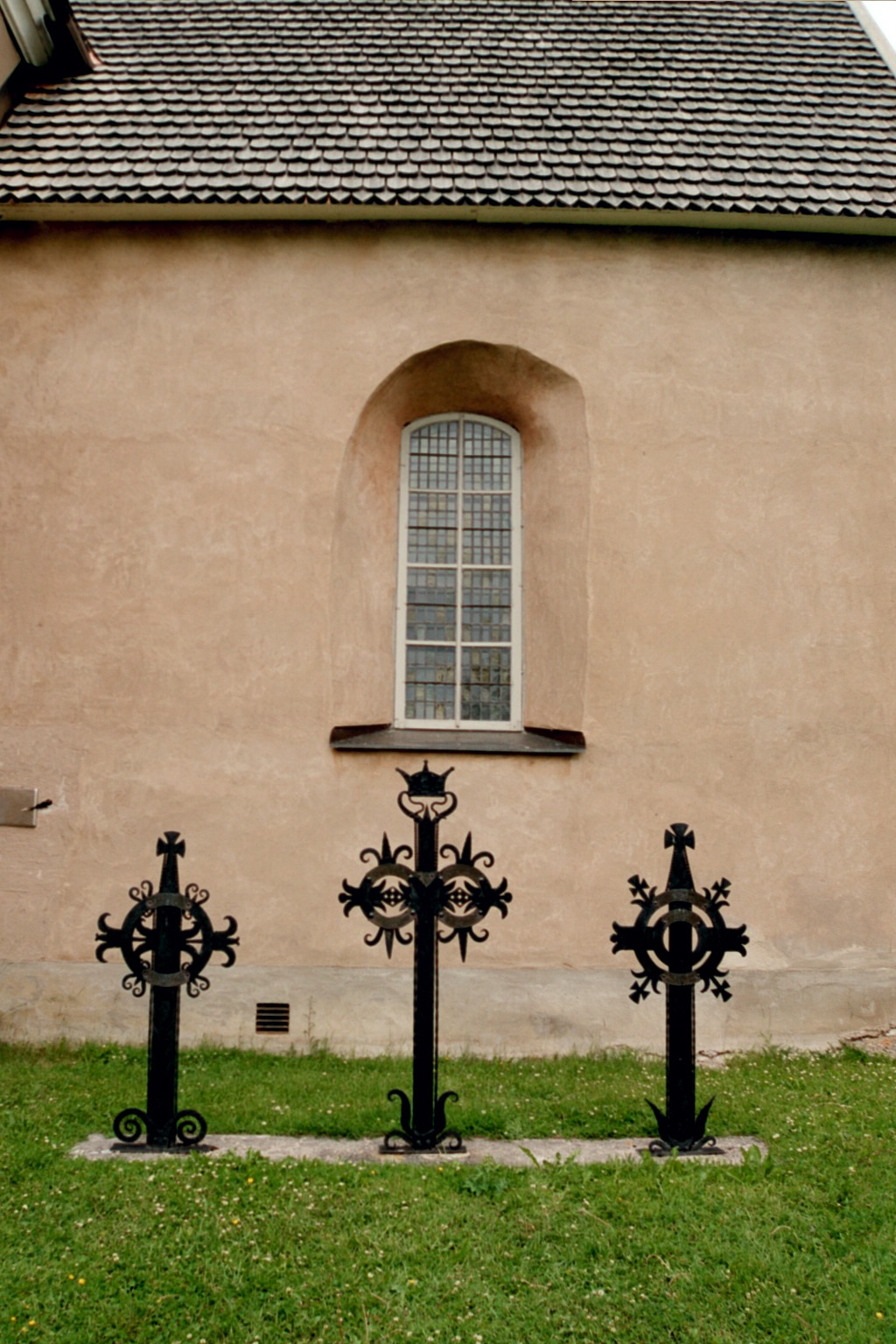 Hackås kyrka, exteriör, sakristia från söder.