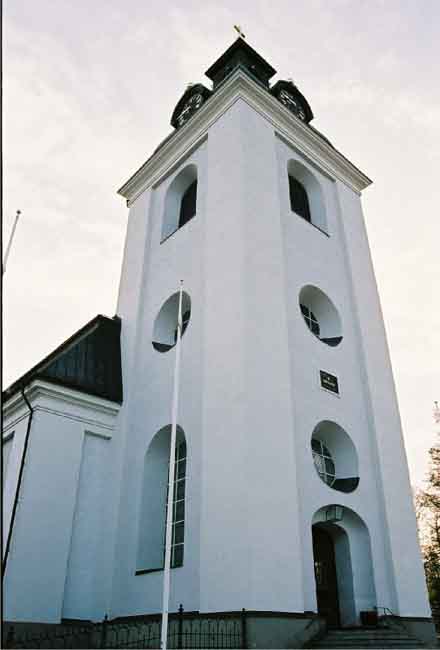 Filipstads kyrka från nv.