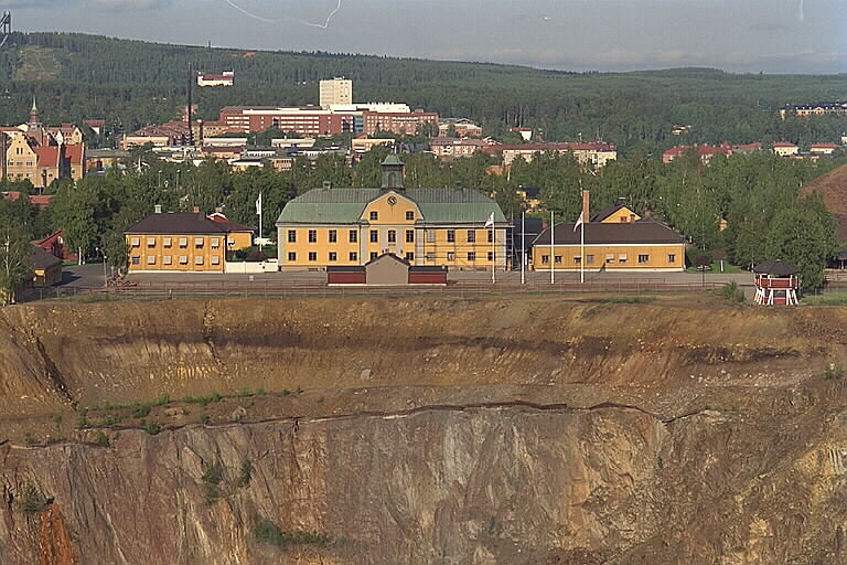 Falu gruva, Geschwornergården, museet, Bergmästaregården.

 
