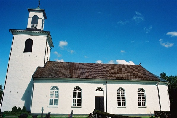 Nittorps kyrka sedd från S.