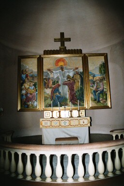 Altartavla i Murums kyrka. Neg.nr. B963_003:07. JPG.