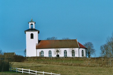 Gullereds kyrka, uppförd i empire 1844. Neg.nr. B963_035:01. JPG. 