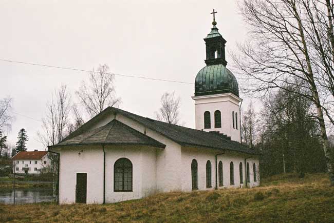Rydboholms kyrka sedd från söder