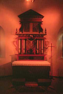 Altaruppsats i Dannike kyrka, från V. 
