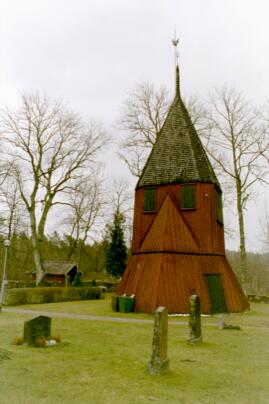 Borgstena kyrkas klockstapel.