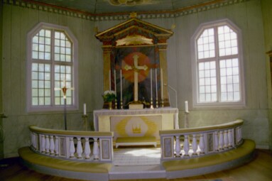 Koret i Brämhults kyrka.