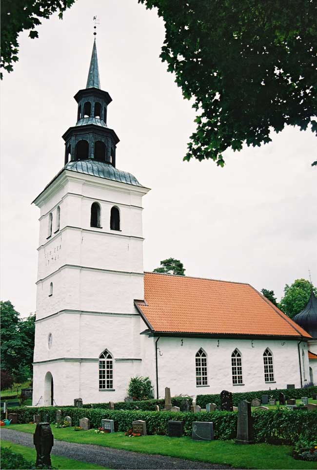 Borgviks kyrka från sv.