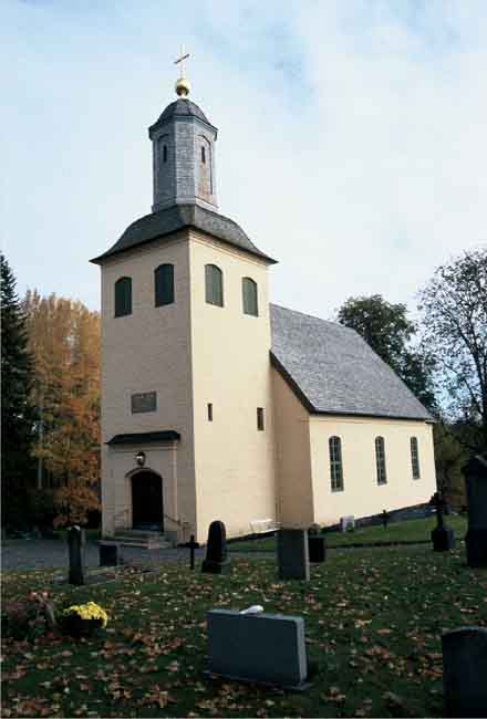 Gåsborns kyrka från sv.