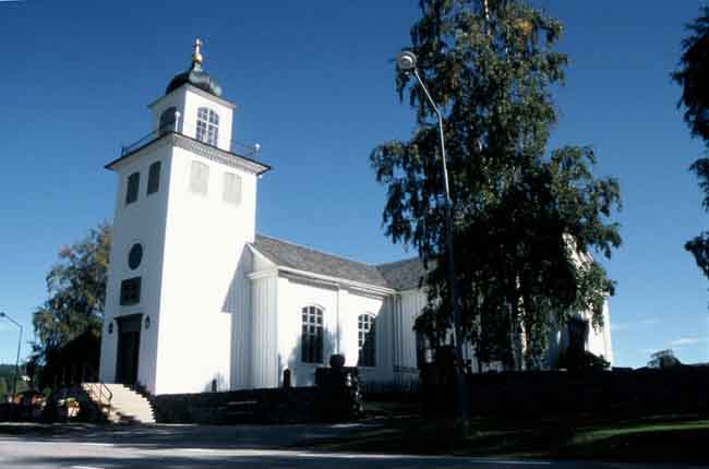 Vitsands kyrka från sydväst.