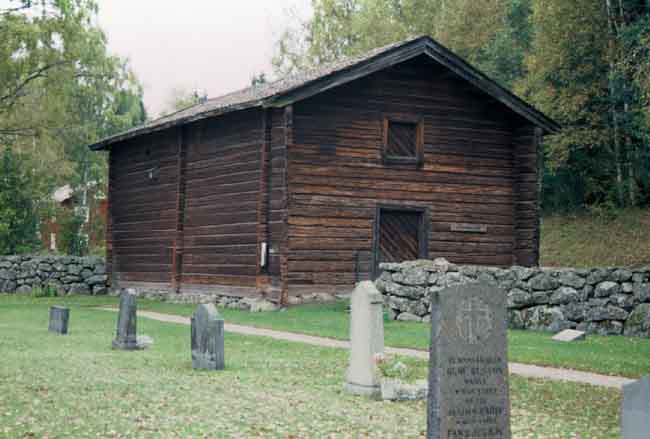 Norra Ny kyrka, sockenmagasin.