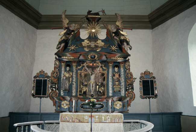 Altaruppsats av Isac Schullström.