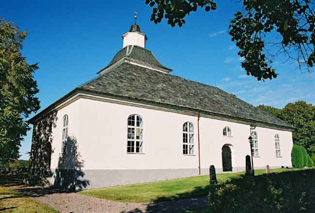 Rudskoga kyrka från sv.