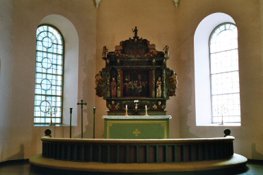 Kor i Essunga kyrka. Neg.nr. 04/152:15. JPG.
