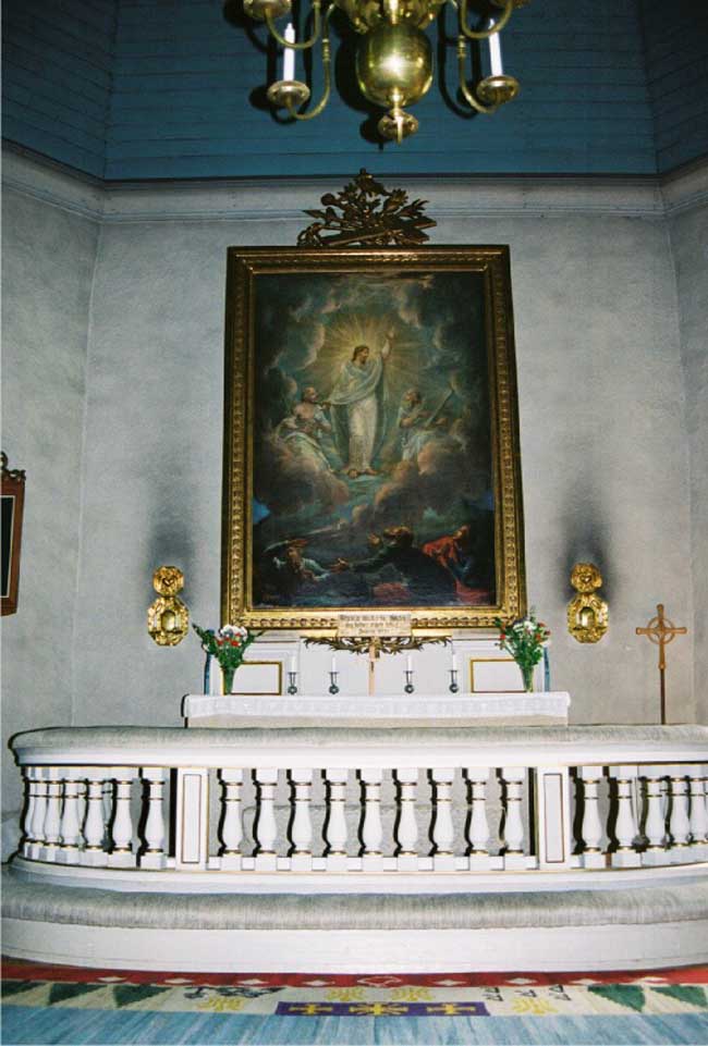 Altartavlan från 1802.