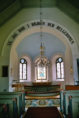 Alboga kyrka, kor. Neg.nr. B961_026:10. JPG.