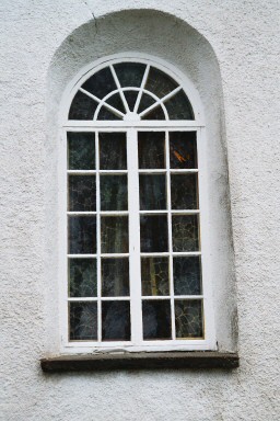 Fönster på Kullings-Skövde kyrka. Neg.nr. B961_047:16. JPG. 