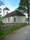 Tåby kyrka från sydöst.