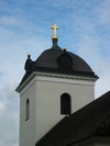Tåby kyrka, tornhuv.
