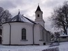 Borgs kyrka från nordöst.