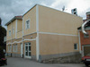 Barnhuset 5_1_1, baksidans fasad på Arbetsförmedlingen.