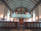 Näsby kyrka, interiör, kyrkorummet. 