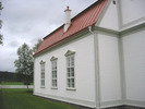 Ljusnedals kyrka, exteriör, norra fasaden.