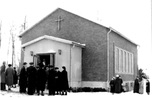 Kyrkan före tillbyggnaden 1994-95